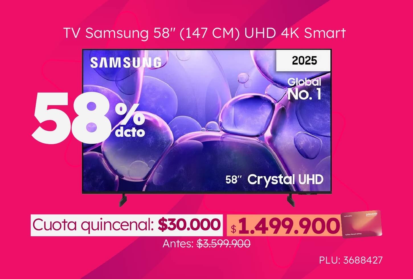 Días de precios especiales: oferta televisores - imagen 1