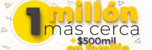 1 Millón más cerca