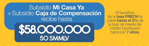 Subsidio de Vivienda Mi Casa Ya y Caja de Compensación con Presente